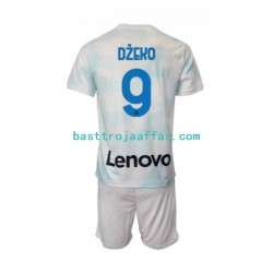 Inter Milan Edin Dzeko 9 Barn Borta Fotbollströja 2022-2023 Kortärmad