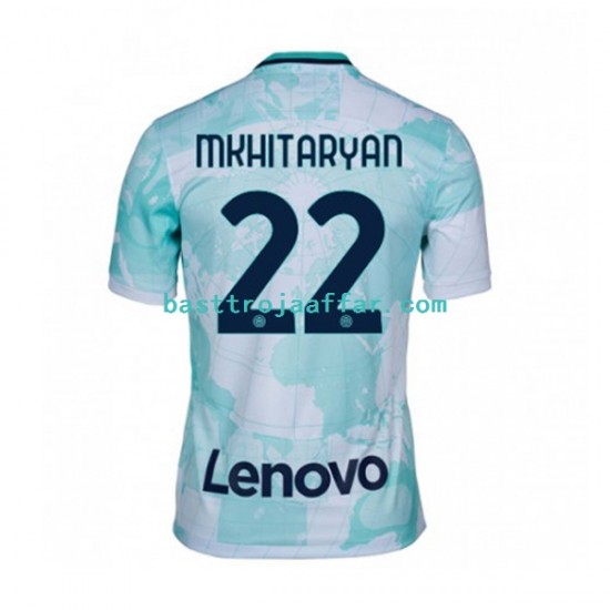 Inter Milan Henrikh Mkhitaryan 22 Män Borta Fotbollströja 2022-2023 Kortärmad