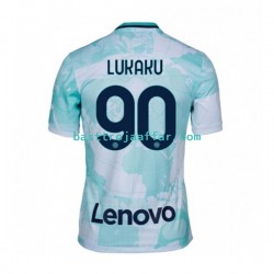 Inter Milan Romelu Lukaku 90 Män Borta Fotbollströja 2022-2023 Kortärmad Inter Milan Romelu Lukaku 90 Män Borta Fotbollströja 2022-2023 Kortärmad