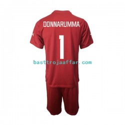 Italien Donnarumma 1 Målvakt Barn Borta Fotbollströja 2022-2023 Kortärmad Italien Donnarumma 1 Målvakt Barn Borta Fotbollströja 2022-2023 Kortärmad