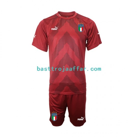 Italien Målvakt Barn Borta Fotbollströja 2022-2023 Kortärmad