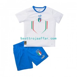 Italien Barn Borta Fotbollströja 2022-2023 Kortärmad