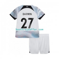 Liverpool Darwin Nunez 27 Barn Borta Fotbollströja 2022-2023 Kortärmad Liverpool Darwin Nunez 27 Barn Borta Fotbollströja 2022-2023 Kortärmad