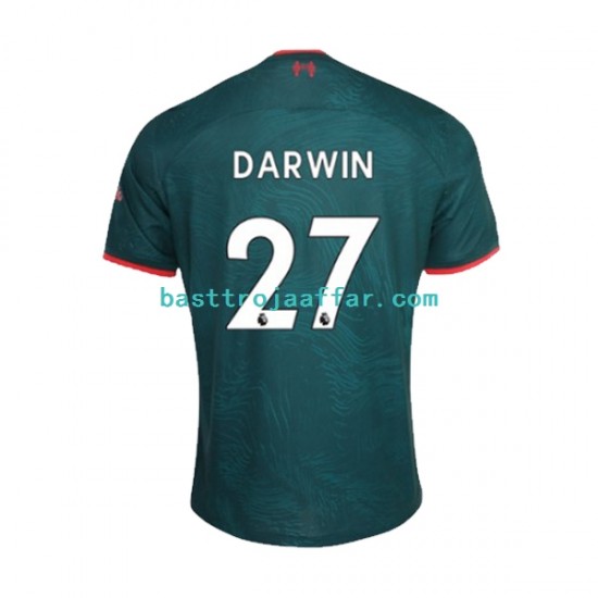 Liverpool Darwin Nunez 27 Män Tredje Fotbollströja 2022-2023 Kortärmad