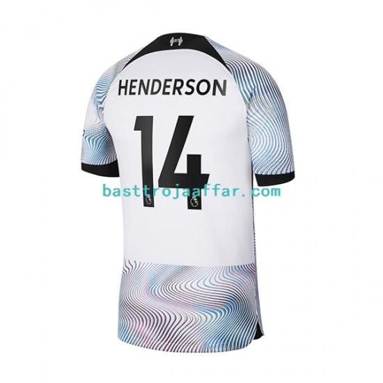 Liverpool Henderson 14 Män Borta Fotbollströja 2022-2023 Kortärmad