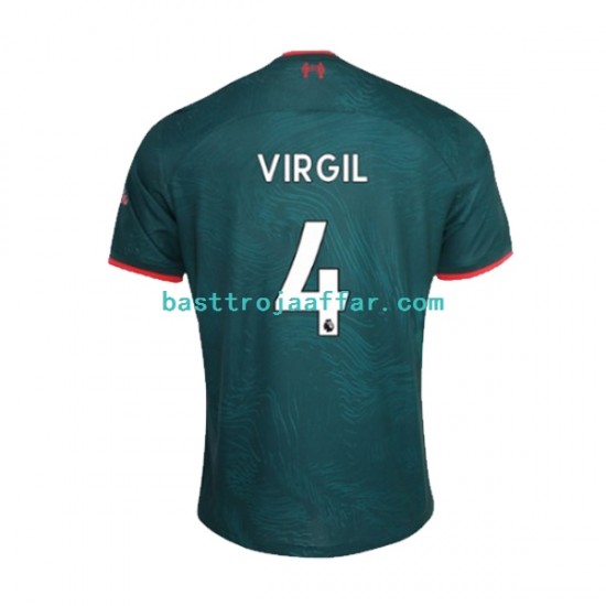 Liverpool Virgil van Dijk 4 Män Tredje Fotbollströja 2022-2023 Kortärmad