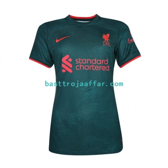 Liverpool Dam Tredje Fotbollströja 2022-2023 Kortärmad