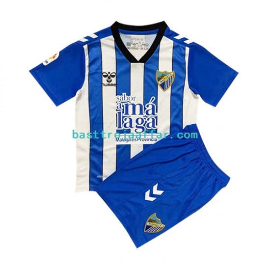 Málaga CF Barn Hemma Fotbollströja 2022-2023 Kortärmad