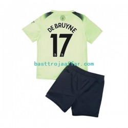 Manchester City De Bruyne 17 Barn Tredje Fotbollströja 2022-2023 Kortärmad Manchester City De Bruyne 17 Barn Tredje Fotbollströja 2022-2023 Kortärmad