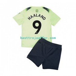 Manchester City Haaland 9 Barn Tredje Fotbollströja 2022-2023 Kortärmad Manchester City Haaland 9 Barn Tredje Fotbollströja 2022-2023 Kortärmad