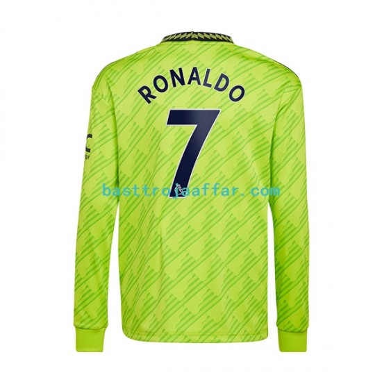 Manchester United Cristiano Ronaldo Män Tredje Fotbollströja 2022-2023 Långärmad
