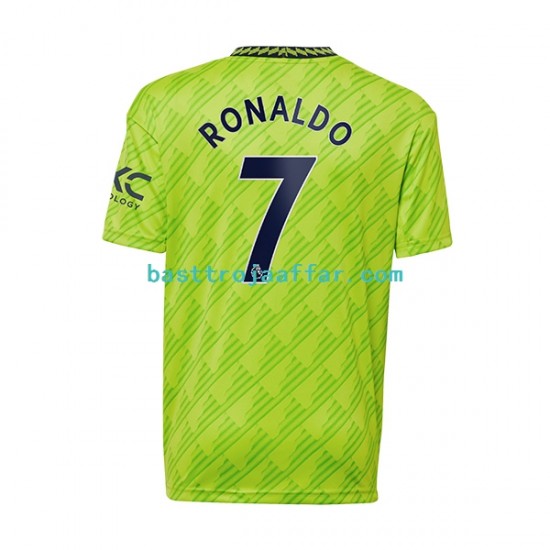 Manchester United Cristiano Ronaldo Män Tredje Fotbollströja 2022-2023 Kortärmad