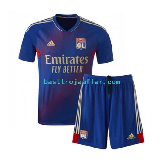 Olympique Lyonnais Barn Fjärde Fotbollströja 2022-2023 Kortärmad