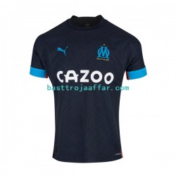 Olympique de Marseille Män Borta Fotbollströja 2022-2023 Kortärmad Olympique de Marseille Män Borta Fotbollströja 2022-2023 Kortärmad