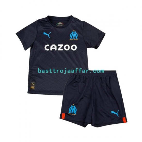 Olympique de Marseille Barn Borta Fotbollströja 2022-2023 Kortärmad