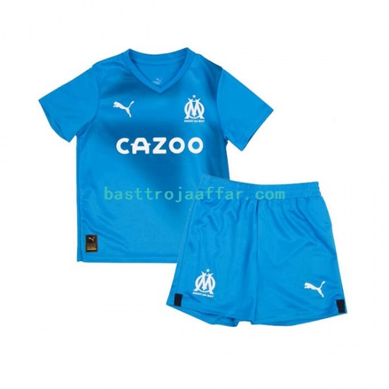 Olympique de Marseille Barn Tredje Fotbollströja 2022-2023 Kortärmad
