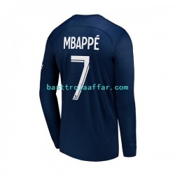 Paris Saint-Germain Mbappé 7 Män Hemma Fotbollströja 2022-2023 Långärmad Paris Saint-Germain Mbappé 7 Män Hemma Fotbollströja 2022-2023 Långärmad