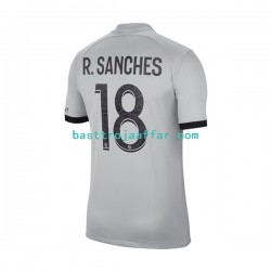 Paris Saint-Germain R.Sanches 18 Män Borta Fotbollströja 2022-2023 Kortärmad