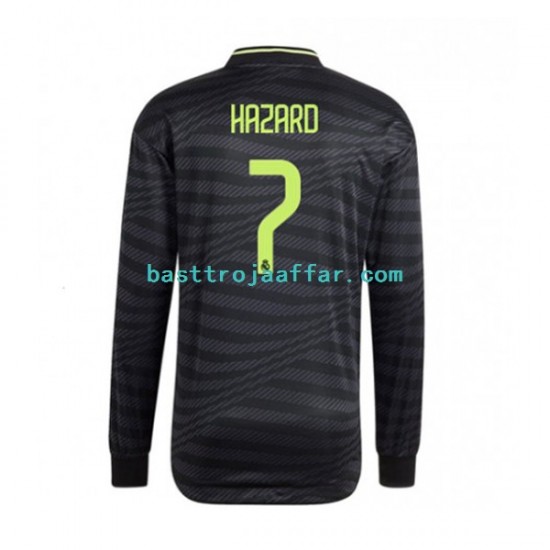 Real Madrid Eden Hazard 7 Thrid Män Fotbollströja 2022-2023 Långärmad