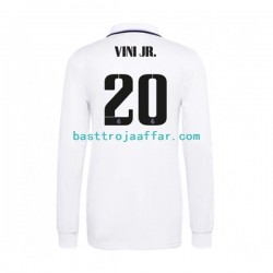 Real Madrid Vinicius Junior 20 Män Hemma Fotbollströja 2022-2023 Långärmad Real Madrid Vinicius Junior 20 Män Hemma Fotbollströja 2022-2023 Långärmad