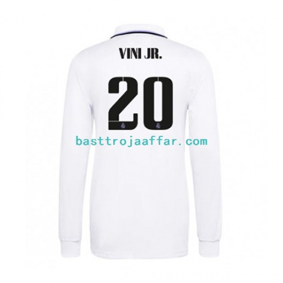 Real Madrid Vinicius Junior 20 Män Hemma Fotbollströja 2022-2023 Långärmad