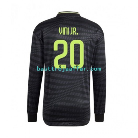 Real Madrid Vinicius Junior 20 Män Tredje Fotbollströja 2022-2023 Långärmad