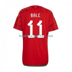 Wales Bale 11 Män Hemma Fotbollströja VM 2022 Kortärmad