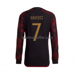 Tyskland Havertz 7 Män Borta Fotbollströja VM 2022 Långärmad Tyskland Havertz 7 Män Borta Fotbollströja VM 2022 Långärmad
