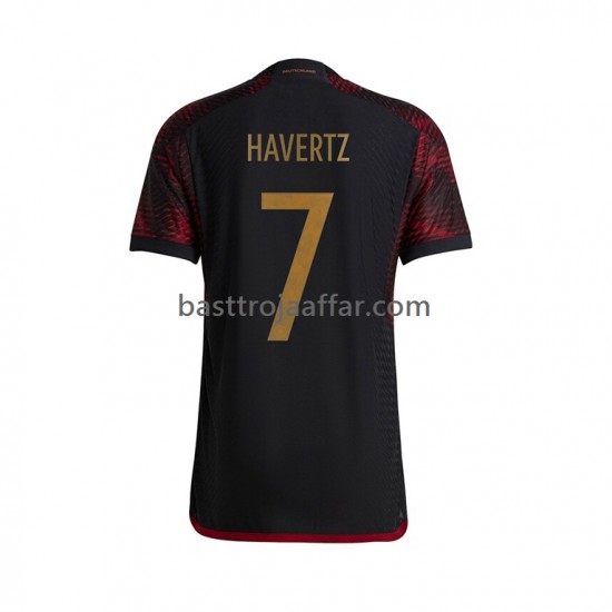 Tyskland Havertz 7 Män Borta Fotbollströja VM 2022 Kortärmad