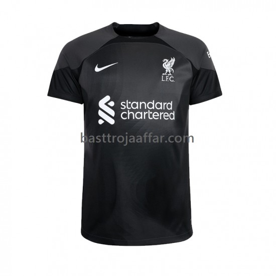 Liverpool Målvakt Män Borta Fotbollströja 2022-2023 Kortärmad