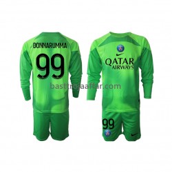 Paris Saint-Germain Donnarumma 99 Målvakt Barn Hemma Fotbollströja 2022-2023 Långärmad Paris Saint-Germain Donnarumma 99 Målvakt Barn Hemma Fotbollströja 2022-2023 Långärmad