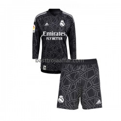 Real Madrid Målvakt Barn Borta Fotbollströja 2022-2023 Långärmad Real Madrid Målvakt Barn Borta Fotbollströja 2022-2023 Långärmad