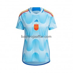 Spanien Dam Borta Fotbollströja VM 2022 Kortärmad Spanien Dam Borta Fotbollströja VM 2022 Kortärmad