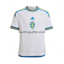 Sverige Män Borta Fotbollströja 2022-2023 Kortärmad