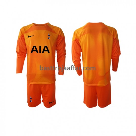 Tottenham Hotspur Målvakt Barn Borta Fotbollströja 2022-2023 Långärmad
