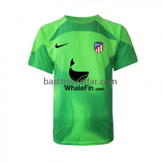 Atlético Madrid Målvakt Män Hemma Fotbollströja 2022-2023 Kortärmad