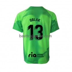 Atlético Madrid Jan Oblak 13 Målvakt Män Hemma Fotbollströja 2022-2023 Kortärmad Atlético Madrid Jan Oblak 13 Målvakt Män Hemma Fotbollströja 2022-2023 Kortärmad