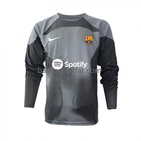 FC Barcelona Målvakt Män Borta Fotbollströja 2022-2023 Långärmad