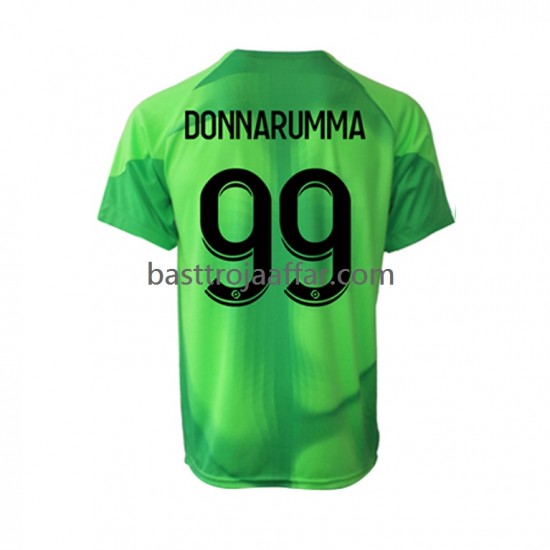 Paris Saint-Germain Gianluigi Donnarumma 99 Målvakt Män Hemma Fotbollströja 2022-2023 Kortärmad
