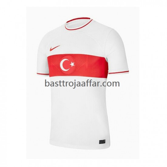 Turkiet Män Hemma Fotbollströja 2022-2023 Kortärmad