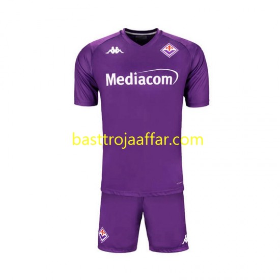Fiorentina Barn Hemma Fotbollströja 2024-2025 Kortärmad