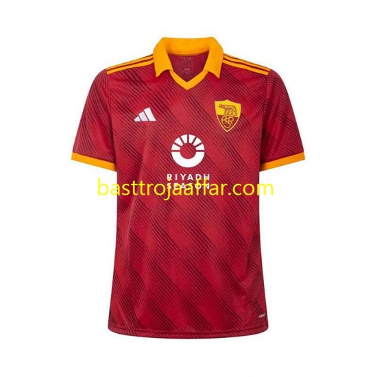 AS Roma Män Fjärde Fotbollströja 2023-2024 Kortärmad