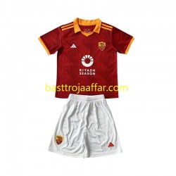 AS Roma Barn Fjärde Fotbollströja 2023-2024 Kortärmad AS Roma Barn Fjärde Fotbollströja 2023-2024 Kortärmad