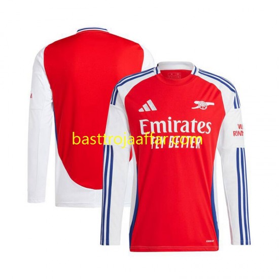 Arsenal Män Hemma Fotbollströja 2024-2025 Långärmad