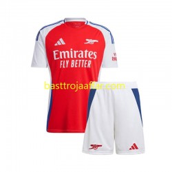 Arsenal Barn Hemma Fotbollströja 2024-2025 Kortärmad Arsenal Barn Hemma Fotbollströja 2024-2025 Kortärmad