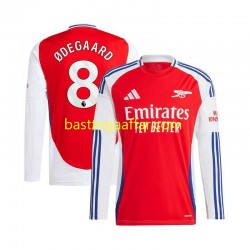 Arsenal Martin Odegaard 8 Män Hemma Fotbollströja 2024-2025 Långärmad