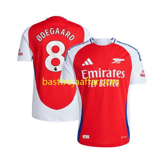 Arsenal Martin Odegaard 8 Män Hemma Fotbollströja 2024-2025 Kortärmad