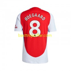 Arsenal Martin Odegaard 8 Män Hemma Fotbollströja 2024-2025 Kortärmad
