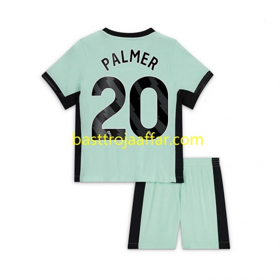 Chelsea Cole Palmer 20 Barn Tredje Fotbollströja 2023-2024 Kortärmad