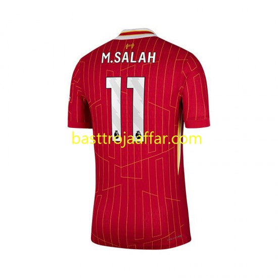 Liverpool Mohamed Salah 11 Män Hemma Fotbollströja 2024-2025 Kortärmad